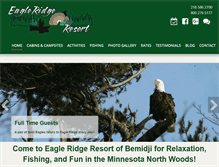 Tablet Screenshot of eagleridgeresort.net